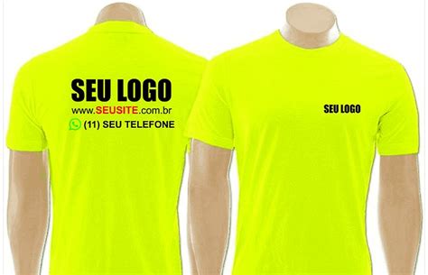 Kit 5 Camisetas Uniformes Para Sua Empresa Com Sua Logo Two2 Create
