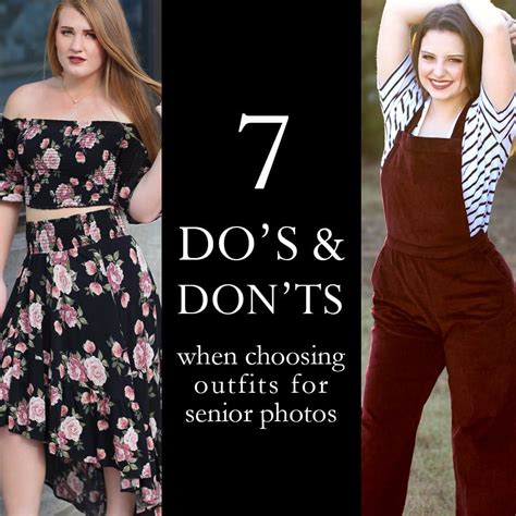 Dos And Donts Of Choosing Outfits For Senior Photos Atlanta