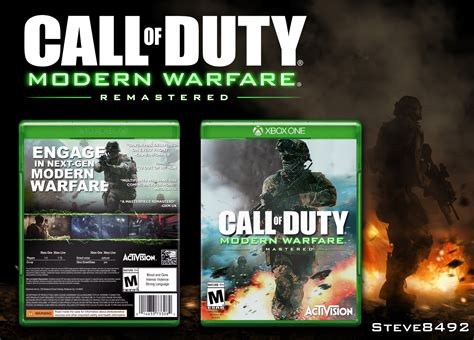 Viewing Full Size Call Of Duty Modern Warfare Remastered Box Cover