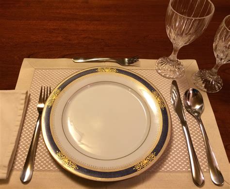 When things are out of reach. Table Setting Etiquette