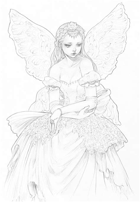 Pin On Fairiesangels Coloring Pages