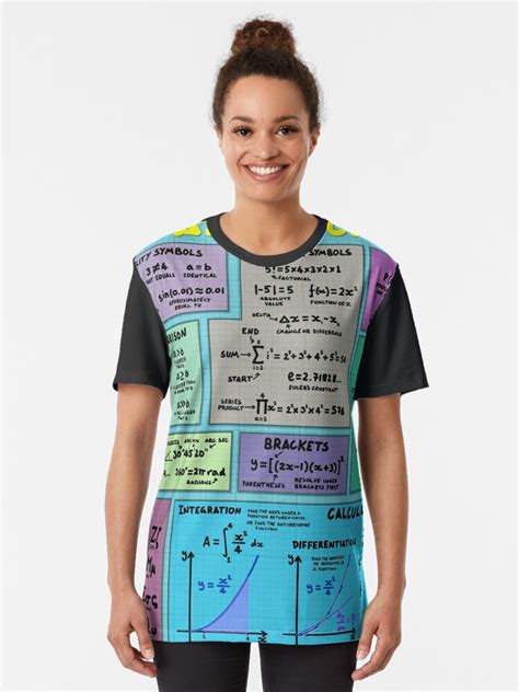 Mathematics Notation Cheat Sheet T Shirt For Sale By Dominicwalliman