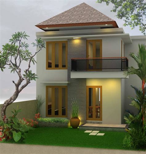 Gambar arsitektural 2d rumah 2 lantai type 80/180 nama : Aksesoris Contoh Gambar Rumah Minimalis Sederhana 2 Lantai ...