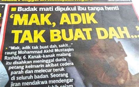 Astro awani 409 views4 year ago. Keratan Akhbar Kes Penderaan Kanak Kanak Di Malaysia