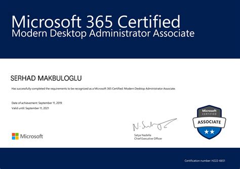 Microsoft 365 Certified Modern Desktop Administrator Associate