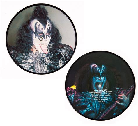 Kiss Vinyl Record Kiss Paul Stanley And Gene Simmons Interview 1983