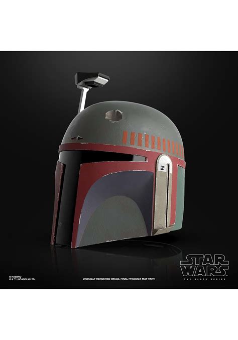 Star Wars The Black Series Boba Fett Re Armored Premium Electronic Helmet Prop Replica