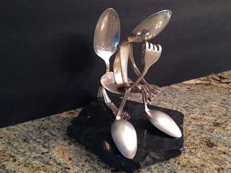 The Thinker Or Should You Say The Stinker Silverware Art Silverware