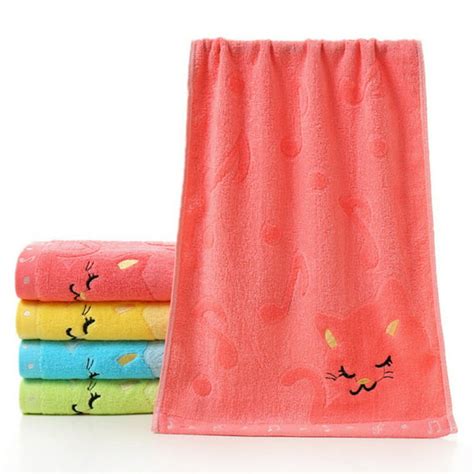 Child Kids Baby Bath Soft Towels Face Hand Hair Bath Beach Towel 25