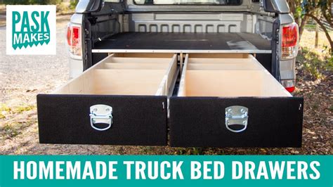 Homemade Truck Bed Drawers Youtube