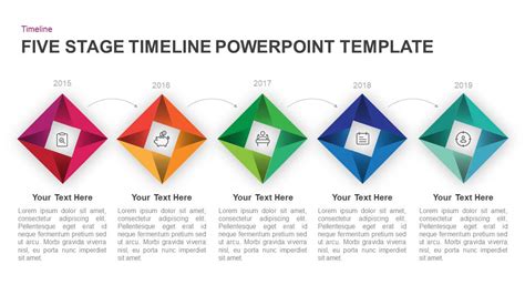 5 Step Timeline Powerpoint Template And Keynote Diagram Slidebazaar