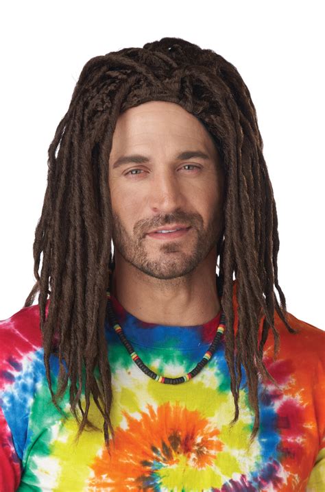 Brand New Island Dreads Rasta Surfer Hippie Adult Wig 19519157419 Ebay