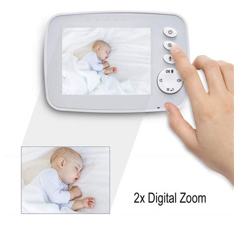 Sm32 Wireless Baby Monitor With 32 Inches Screen Night Vision Two