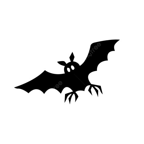Desenho Animado Pássaro Voador Animal Morcego Halloween Elemento De