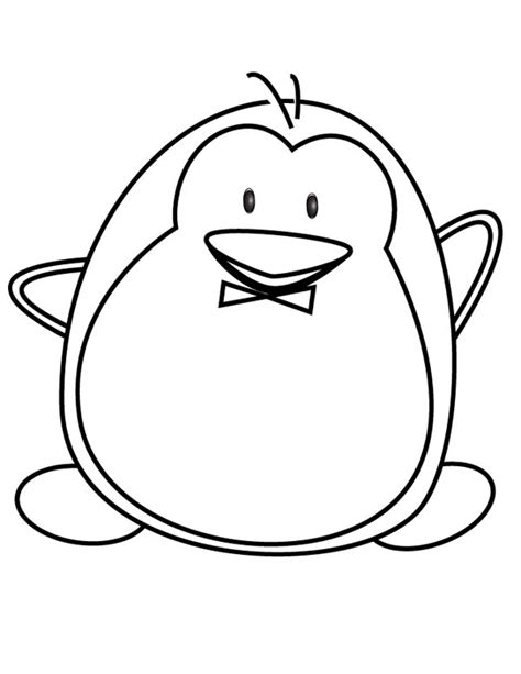 Cute Penguin Coloring Pages At Free Printable
