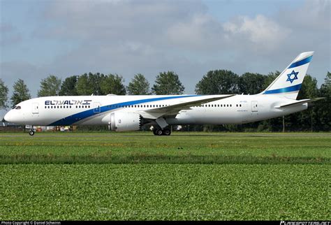 4X EDL El Al Israel Airlines Boeing 787 9 Dreamliner Photo By Daniel