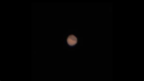 Mars Through My Telescope Live View Youtube
