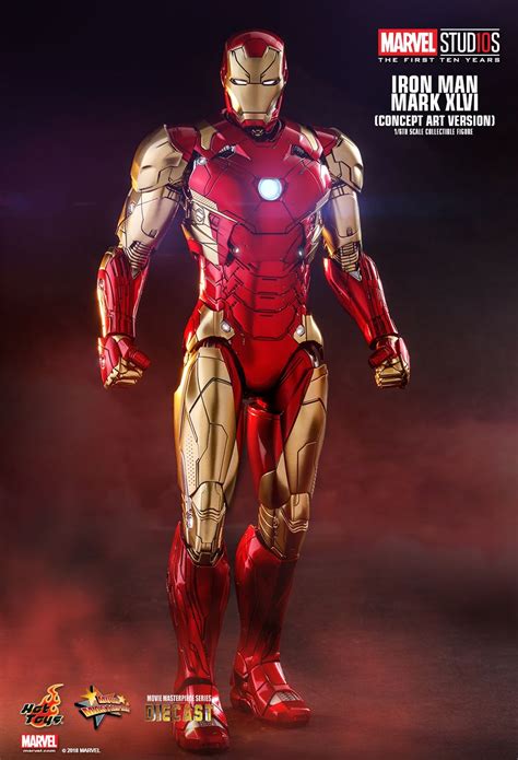 Iron Man Mark Xlvi Concept Art Version Diecast Mms489d25