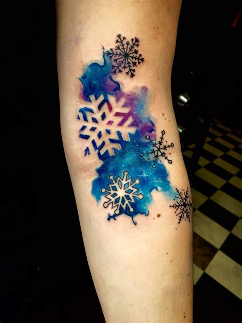 Snowflakes Tattoo Tattoo Designs For Women