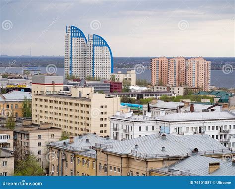 Buildings Of Volgograd City Russia Editorial Photography Image Of