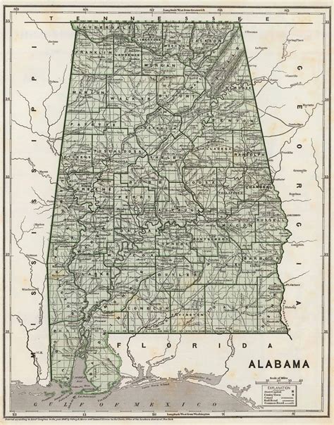 Old Alabama Highway Maps Map Of My Current Location
