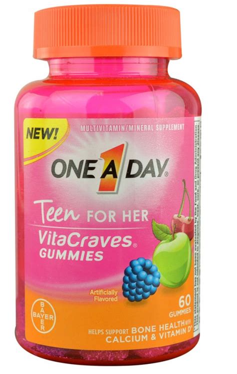 We explore the essential vitamins and minerals that every teen needs to grow mentally and physically. One A Day Teen for Her VitaCraves Gummies Only $2.66 at ...