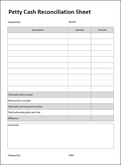 Cash Reconciliation Sheet Templates 14 Free Docs Xlsx PDF