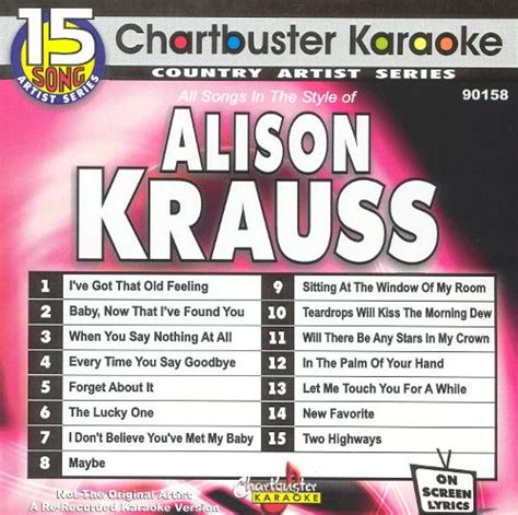 best buy chartbuster karaoke alison krauss [cd]