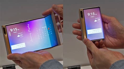 Samsung Display Showcases Flexible Oled Screens Youtube