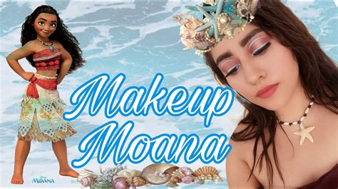 makeup moana princesas youtube
