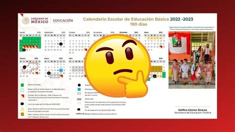 Calendario Escolar 2022 A 2023 Sep Circula Propuesta A Través De Redes