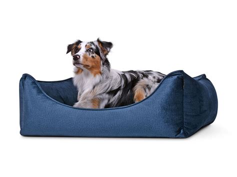 The dog's bed, premium waterproof dog bed, large, quality, durable grey oxford fabric, tough ykk zippers, washable reversible cover, dog beds for home car crate & outside, puppy & all pet comfort : Hundebett aus einem edlen Samt-Bezug - Dreamcollection ...