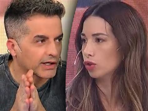 Fuerte Cruce Entre Ngel De Brito Y Estefi Berardi Tras La Pelea De La