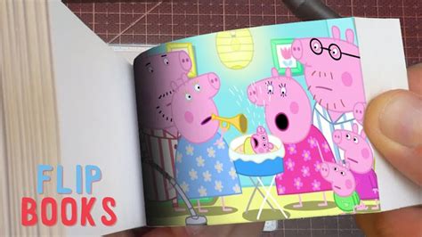 Flip Book Peppa Pig English Episodes The Noisy Night Part 3 Youtube