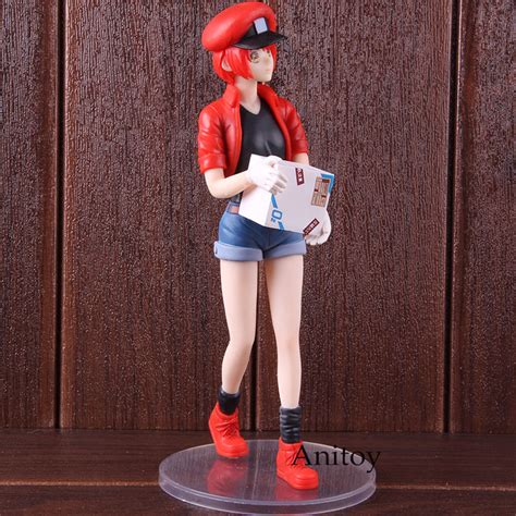 Anime Hataraku Saibou Action Figure Cells At Work Red Blood Cell Pvc Collectible Model Toy