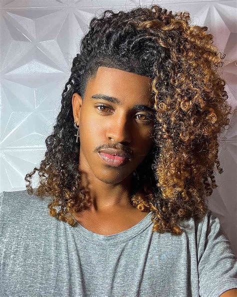 Curly Hairstyles For Mixed Men