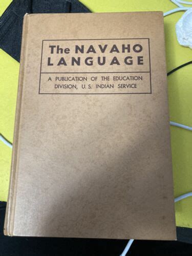 The Navaho Language Rare Book Department Of The Interior Navajo