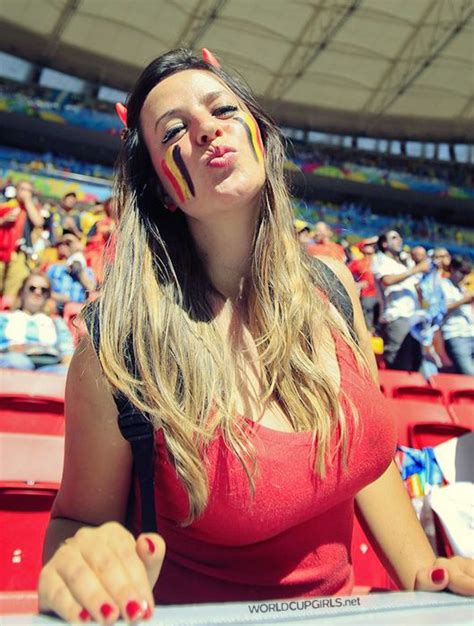 Hottest Girls Fans World Cup 201414 Belgian Krul