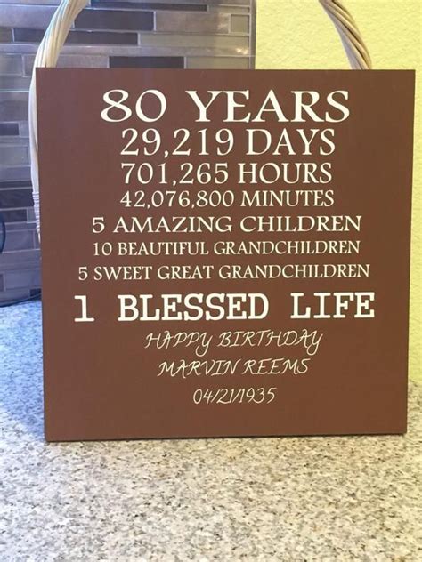 80 Year Old Birthday By Creativesignsbytal On Etsy 80th Birthday