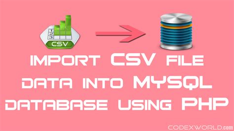 Import Csv File Data Into Mysql Database Using Php Ajax Tuts Make How