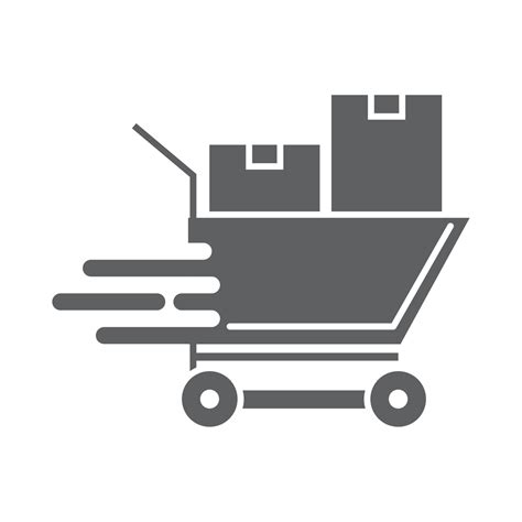 Delivery Shopping Cart 10795506 Vector Art At Vecteezy