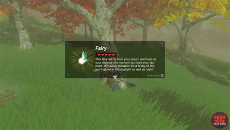 Zelda Breath Of The Wild Healing Fairy Locations And Farming