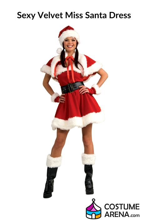 in this pin you will find women s sexy velvet miss santa dress you ve been excellent all year