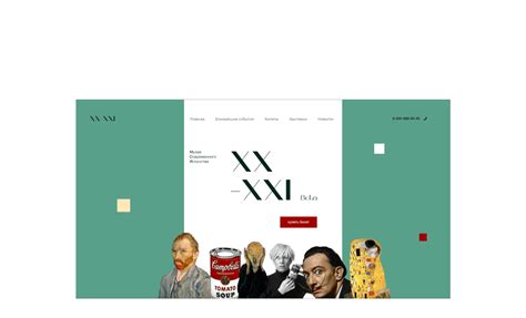 Promo Site Of The Museum Of Modern Art On Behance