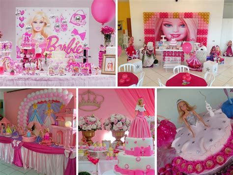 Decoração De Festa Da Barbie Simples Últimas Decoração