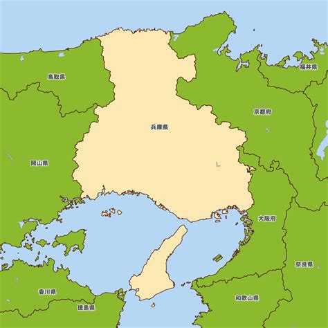 兵庫県の地図 Map It マップ・イット