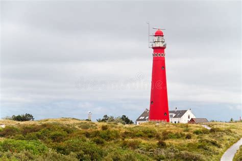 Two Lighthouses Stock Image Image Of Vierge Lighthouses 57480917