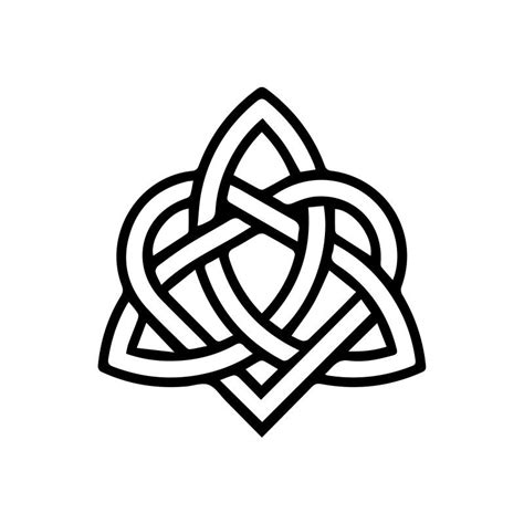 Triquetra Heart Knot In 2023 Celtic Heart Knot Tattoo Celtic Tattoo