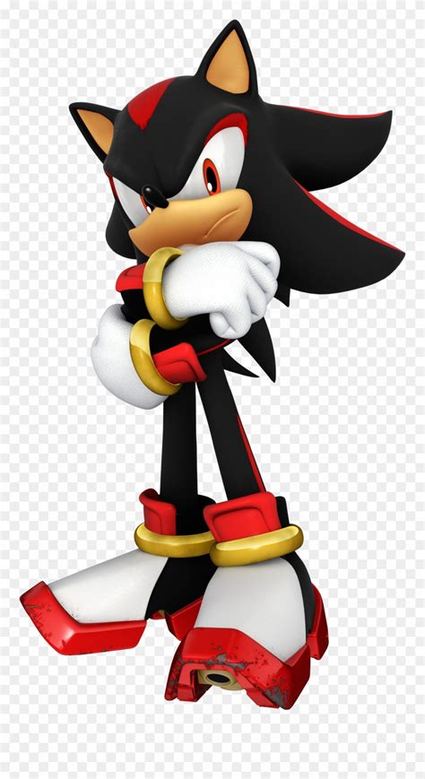 Shadow Sonic Clipart Clipartfox Shadow The Hedgehog Png Transparent