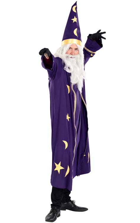Mens Classic Wizard Costume Uk